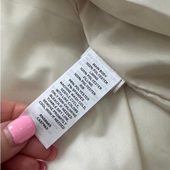 Treasure & Bond Girls Diamond Quilted Puffer Jacket Large 10/12 NWT - Picture 6 of 7